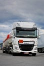 White DAF CF Euro 6 Tank Truck